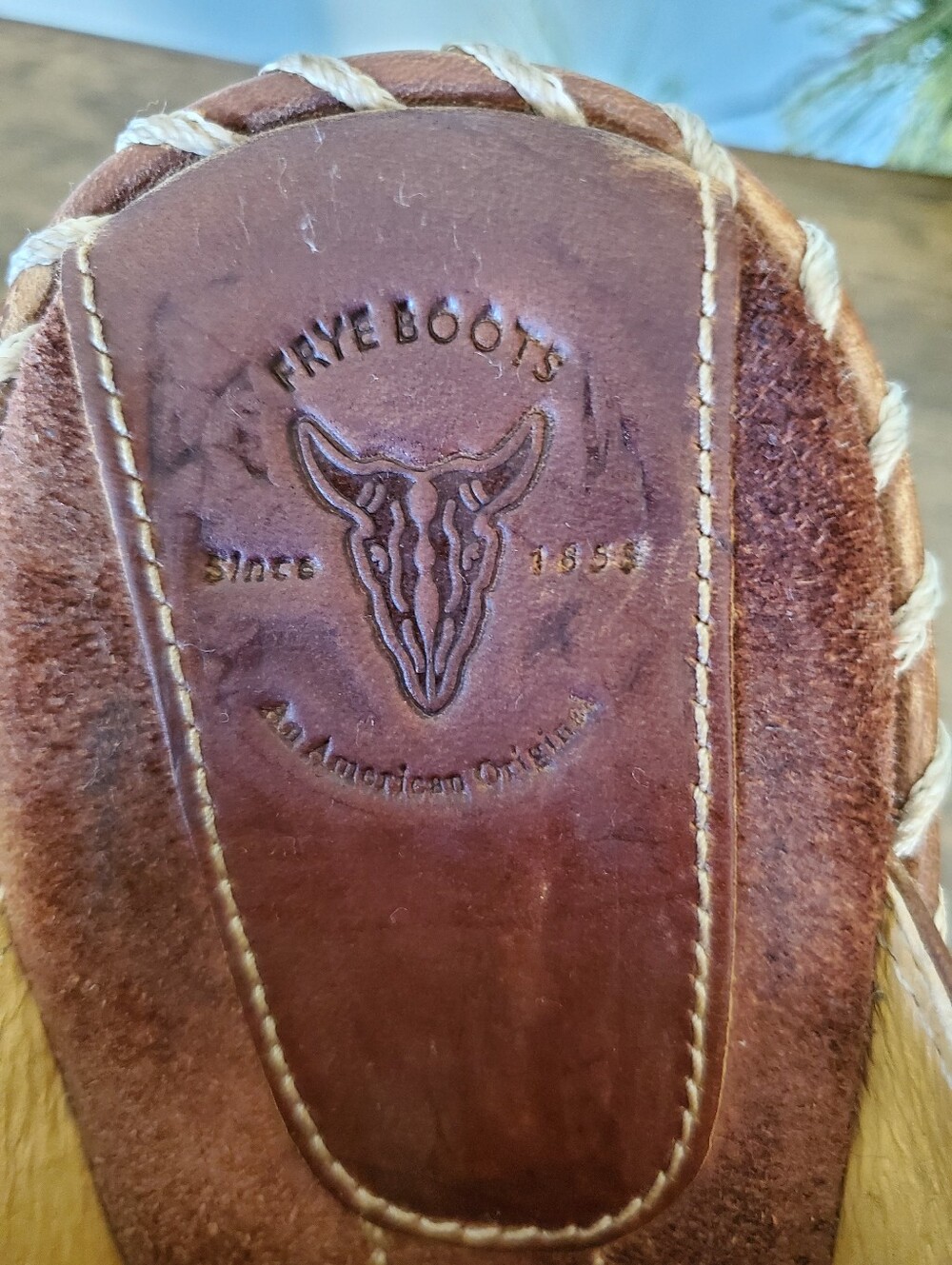 Frye Charlotte Leather Vintage Clog Mule Ring Harness Heels Western Boho - Picture 3 of 15